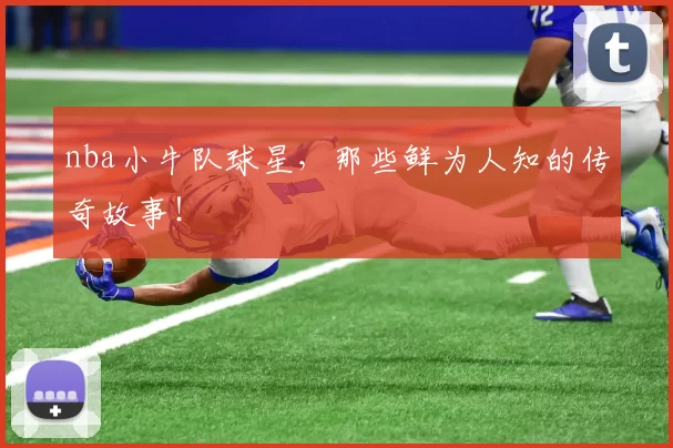 nba小牛队球星，那些鲜为人知的传奇故事！